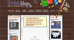 Desktop Screenshot of dekoideja.lv